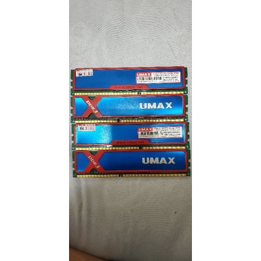 ［原價屋購入］世成UMAX-DDR3-16G含散熱片二手