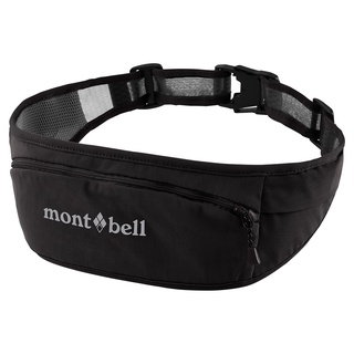 【mont-bell】1133333 BK 黑 運動腰包 CROSS RUNNER POUCH【M】彈性網跑步腰包