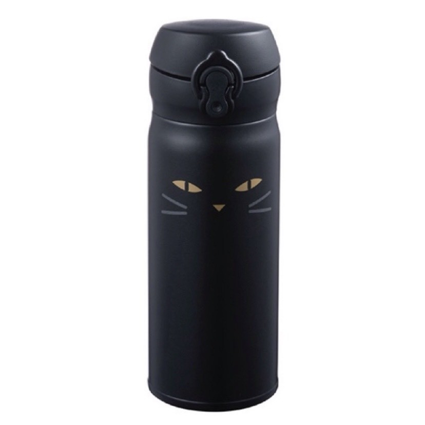 星巴克 Starbucks  神秘黑貓隨身瓶 膳魔師Thermos 保溫瓶 不銹鋼 400ml 黑貓 神秘黑貓 萬聖節