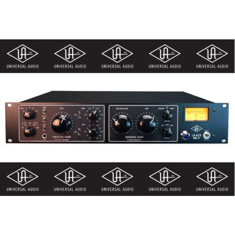 【錄音室】Universal Audio LA 610 Mk2 II UA 經典 610前級+LA2A壓縮 UA610