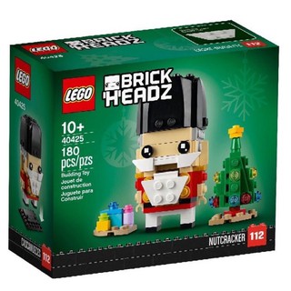 盒損【臺中翔智積木】LEGO 樂高 BrickHeadz 40425 胡桃鉗 Nutcracker 聖誕