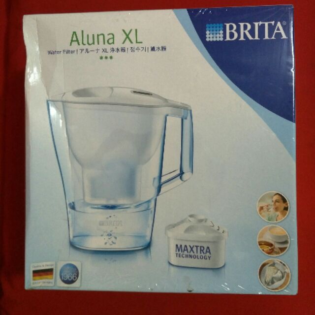 最暢銷的國民濾水壺 德國BRITA 3.5公升Aluna愛奴娜濾水壺(內含MAXTRA+全效濾芯1入)