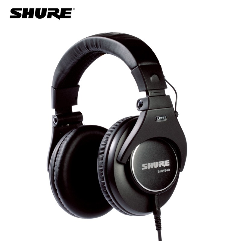 SHURE SRH840 專業監聽型 耳罩式耳機 摺疊設計 現貨 廠商直送