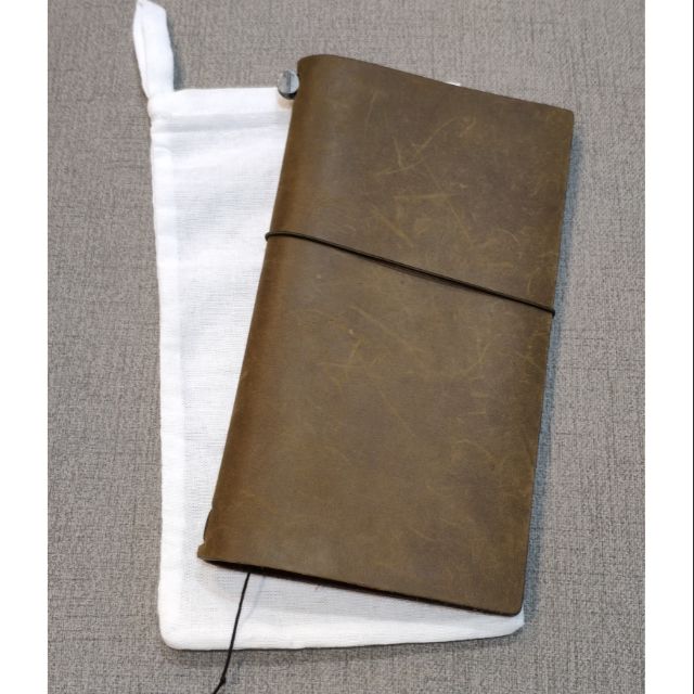 🌟保留中🌟TRAVELER'S notebook 旅人筆記本 真皮 限量橄欖綠 標準本