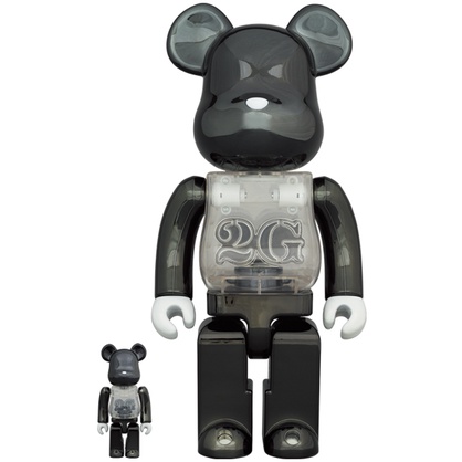 Image.台中逢甲店 BE@RBRICK BEARBRICK 400%100% 2G BLACK CHROME