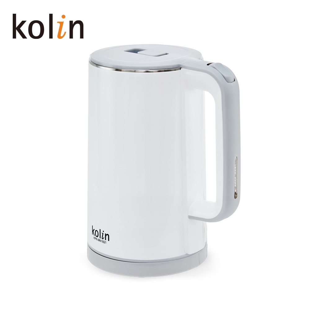 【Kolin】歌林雙層防燙316不銹鋼快煮壺KPK-MN1821 煮水壺 熱水壺 不鏽鋼壺 咖啡壺 電熱水壺