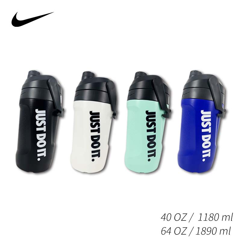 NIKE FUEL JUG 大口徑霸水壺 40OZ/64OZ 冰霸杯 大容量水壺 運動水壺 旋蓋 露營水壺