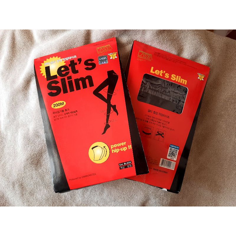 韓國Let's Slim 200M瘦腿襪/提臀顯瘦×2