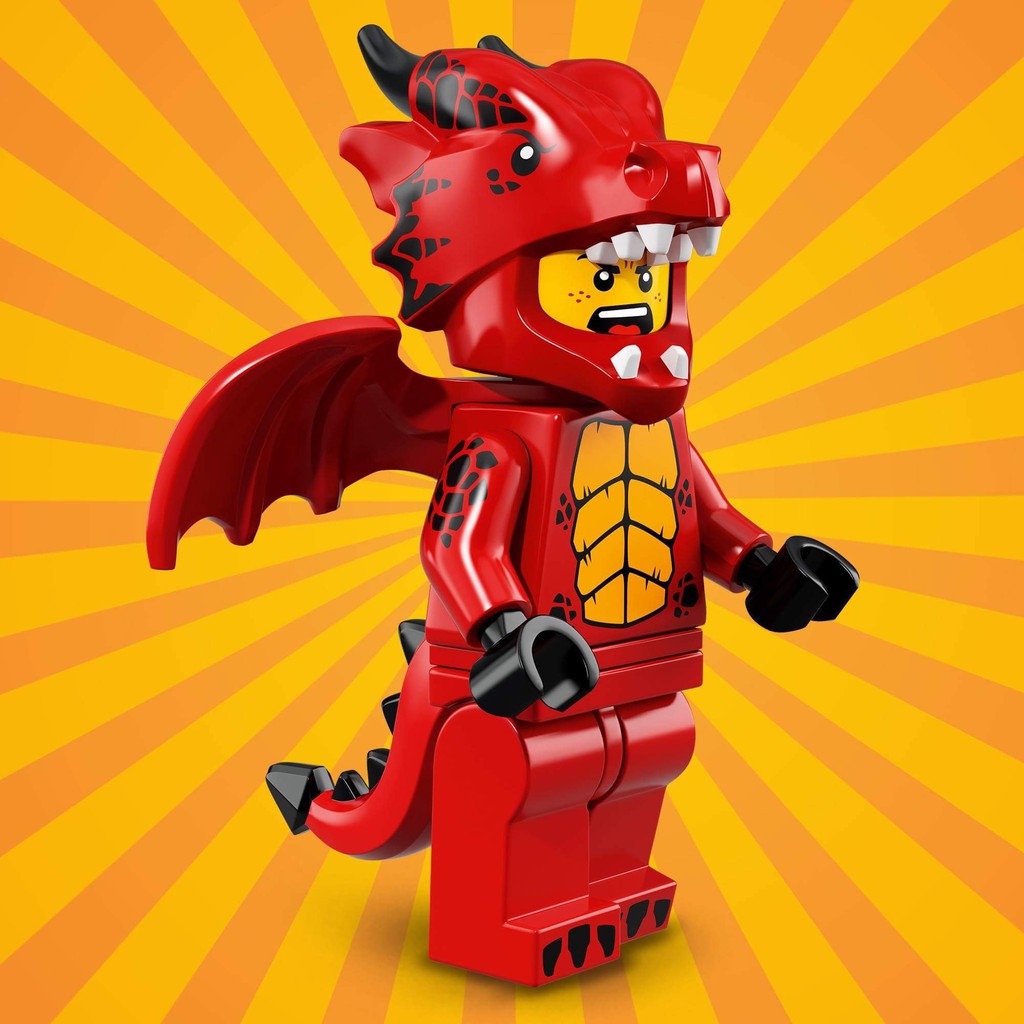 ||一直玩|| LEGO 18代人偶 71021 #7 紅龍裝男 Dragon Suit Guy