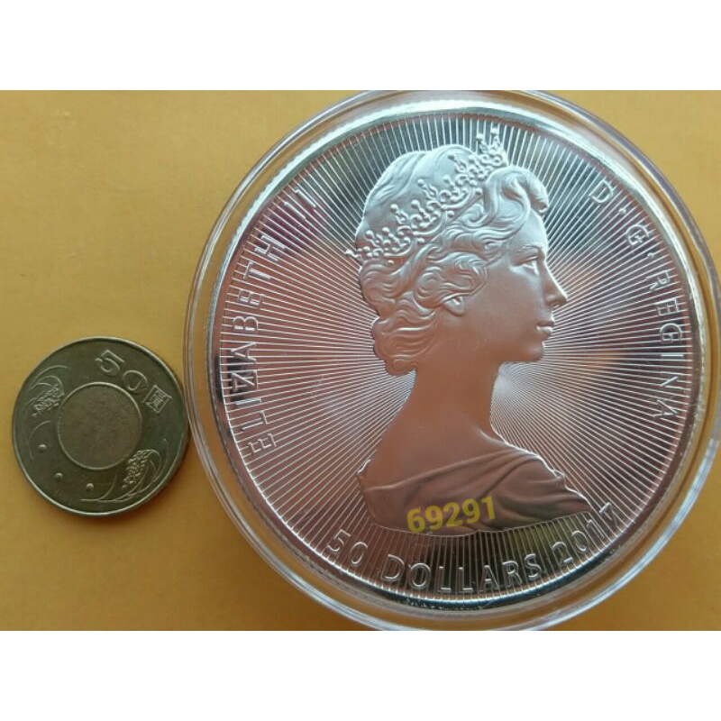 售價75000元世上最大女王頭銀幣~加拿大尼加拉瓜瀑布銀幣10盎司，銀幣，限量，紀念幣，幣~加拿大尼加拉瀑布銀幣10oz