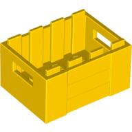 磚家 LEGO 樂高 黃色 手提箱 籃子 提籃 Container Crate with Handhold 30150