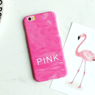 現貨出清💕iPhone經典漸層超美粉紅PINK水彩墨磨砂保護硬殼iphone7/iphone6/plus