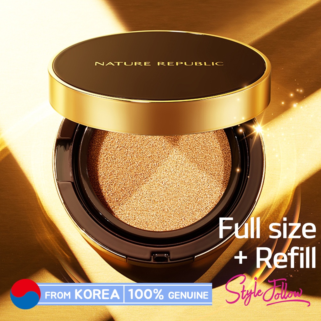 [NATURE REPUBLIC] 人參安瓶氣墊 15g (SPF50+/PA+++)