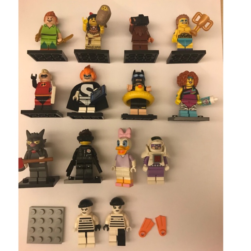 樂高 LEGO 14隻全部合售 14-17代人偶 辛普森家庭 迪士尼 全部合售❤️ 割愛釋出給有緣人🥺