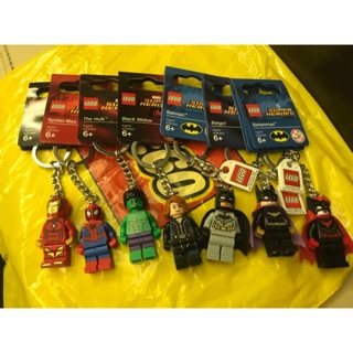 ®️樂高 LEGO®︎ LEGO 超級英雄 鋼鐵人 蜘蛛人 黑寡婦 綠巨人浩克 蝙蝠俠 鑰匙圈