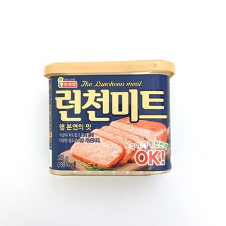 韓國 樂天LOTTE 午餐肉 340g l 蒜蓉午餐肉200g