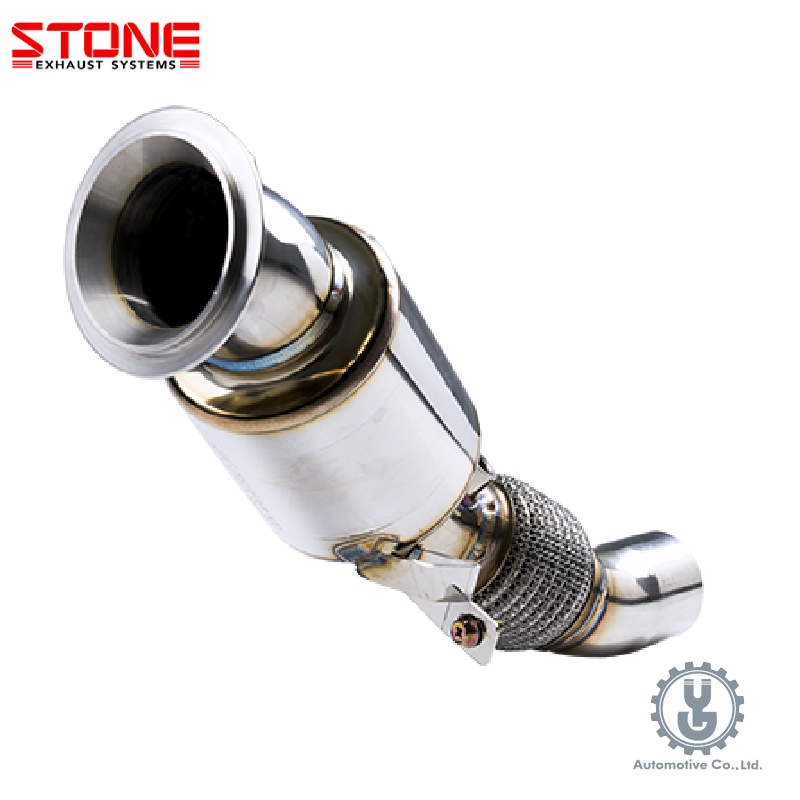 STONE巨石 BMW 320i Eddy Catalytic Downpipe(N20) 排氣管【YGAUTO】