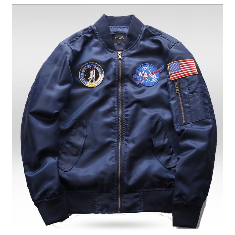 Nasa飛行員夾克 Air Force Ma1 Oversize 飛行員夾克 Militar jacket 寬鬆休閒防風