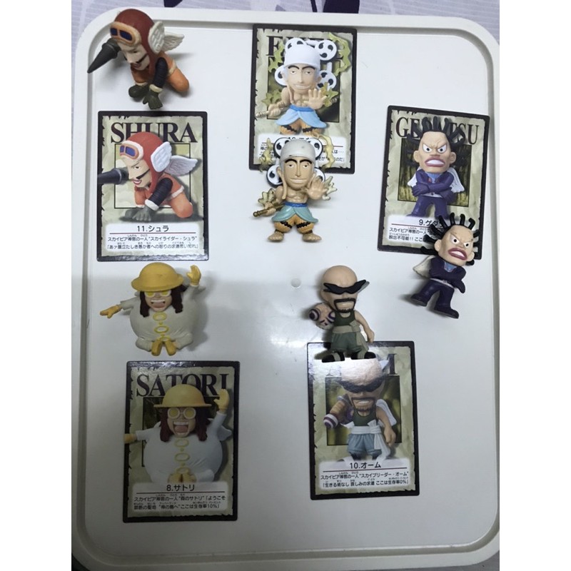 海賊王盒玩空島系列神官五人 蝦皮購物
