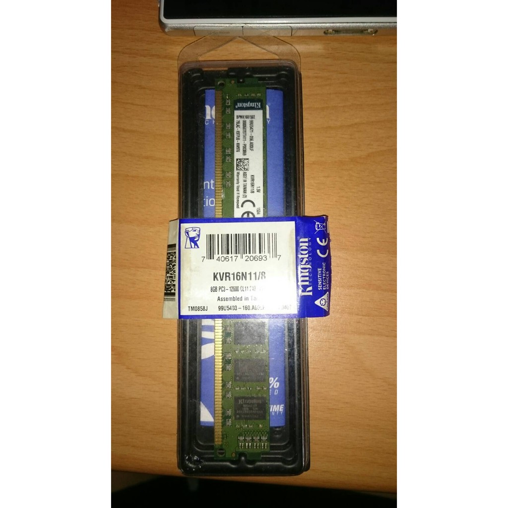 金士頓Kingston DDR31600 8GB 桌機 (非筆電 DDR4 DDR2 )