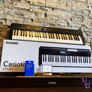 『免運費可分期』贈琴袋 Casio CT-S300 S300 61鍵 電子琴 初學適合 公司保固 電鋼琴 CTS300