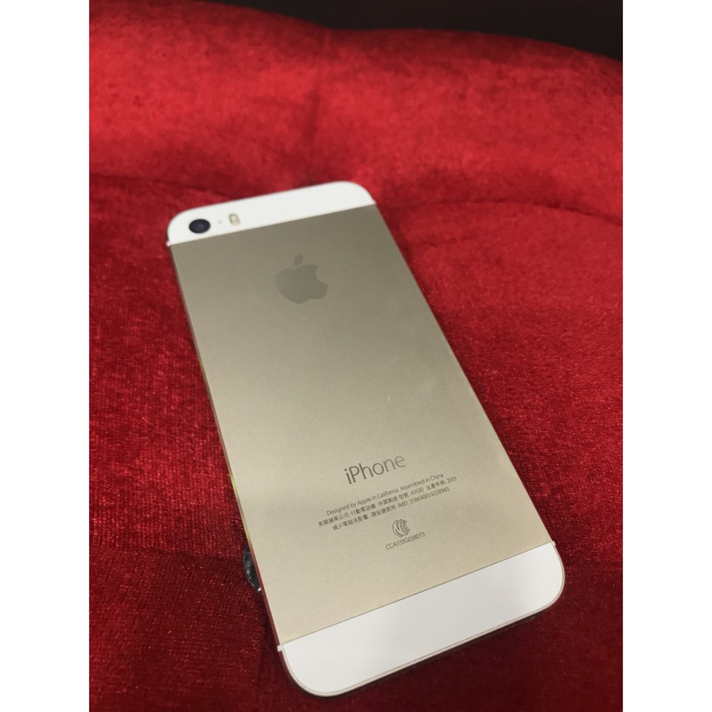 二手apple Iphone 5s 16g 金色 裸機 可面交功能良好二手機老人機iphone空機 蝦皮購物