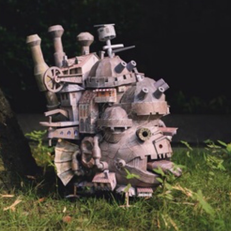 霍爾的移動城堡  紙模型 DIY手作 宮崎駿 附材料包
