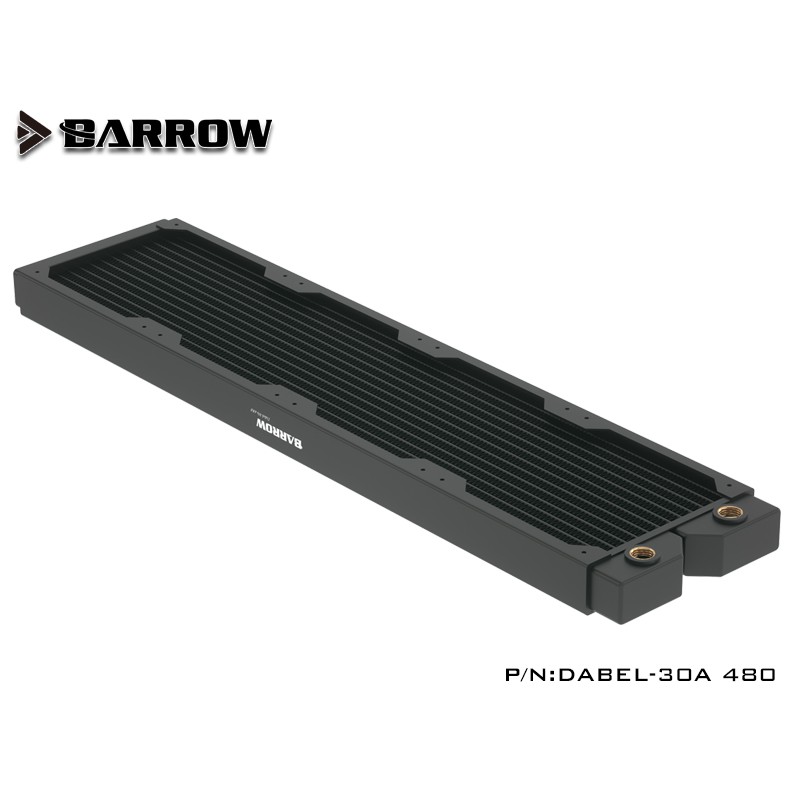 小白的生活工場*Barrow 單波紫銅水冷薄排30mm Dabel-30a 480 冷排