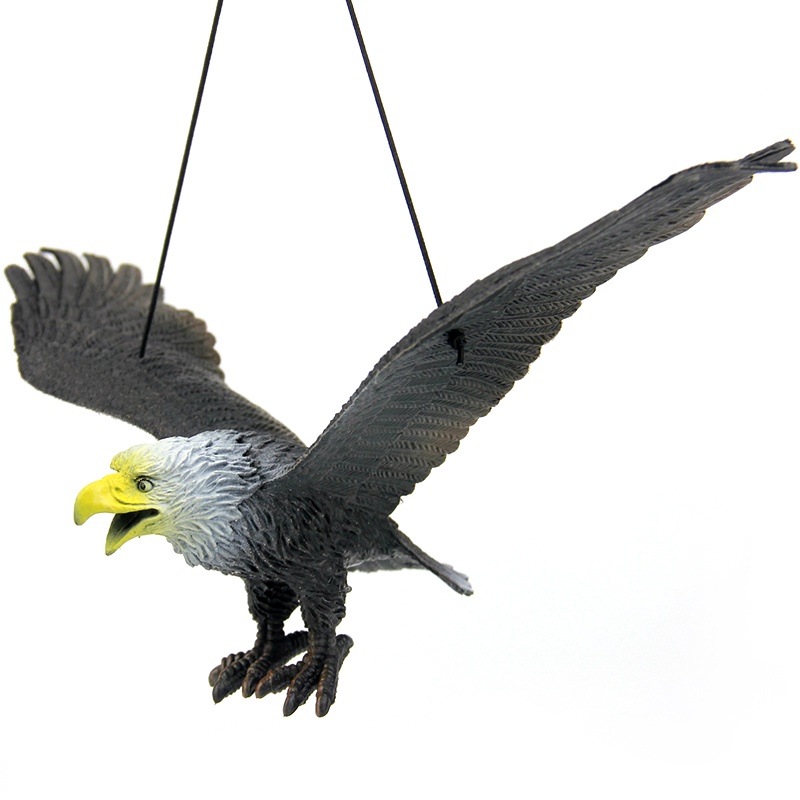 ★侏羅紀★仿真老鷹模型軟塑膠飛鳥猛禽大雕動物玩具兒童早教認知裝飾道具