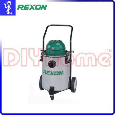 [DIYhome] 力山REXON工業級吸塵器附活動輪DW40(乾濕二用.40公升)台灣製.有保固 A510066