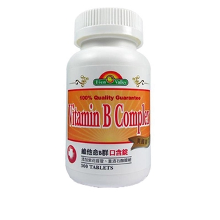 【蝦皮直營特選】美國 培恩 維生素B群口含錠 300粒/瓶 橘子口味 維他命 B群 重酒石膽鹼 肌醇 紫花苜蓿 原廠供貨