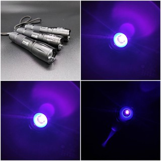 紫外線燈 手持手電型紫外線UVC殺菌燈便攜式家殺菌滅病毒菌紫外光燈270-395nm(含18650電池)