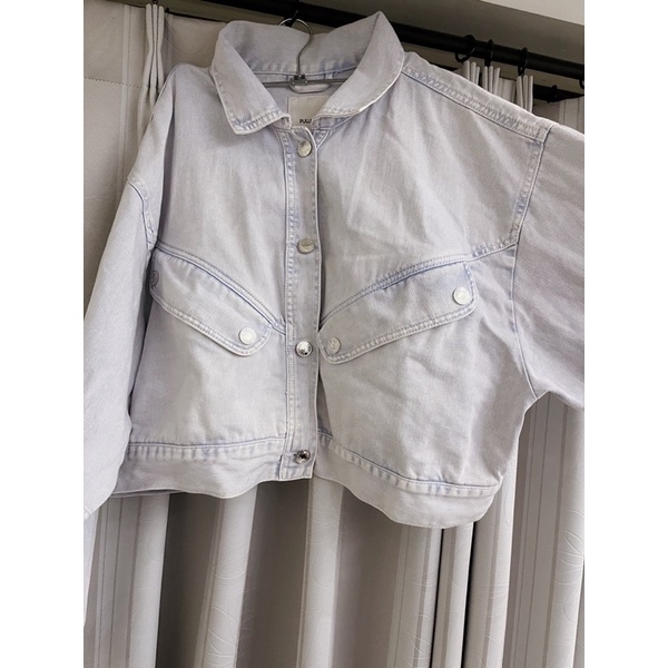 Pull&Bear 淺藍牛仔外套