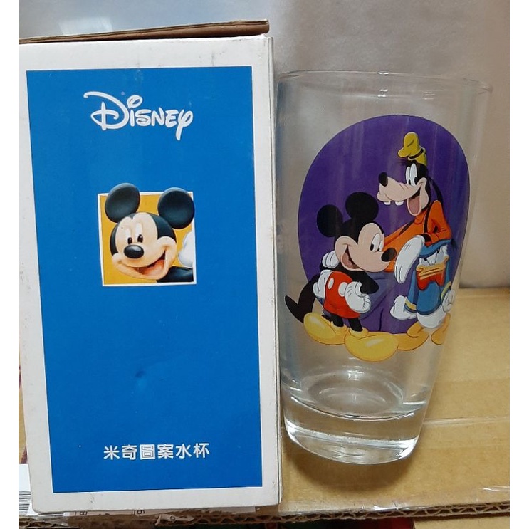 全新 現貨 米奇圖案水杯 迪士尼 米奇 玻璃杯 圖案水杯 玻璃杯 水杯 玻璃杯 可愛玻璃杯 保溫杯 保溫瓶 透明水杯
