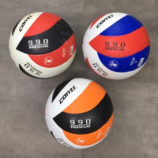 《TNT》CONTI 990 5號頂級超世代橡膠排球 超軟排球 成人排球 V990-5-WBKR/V990-5-RWB