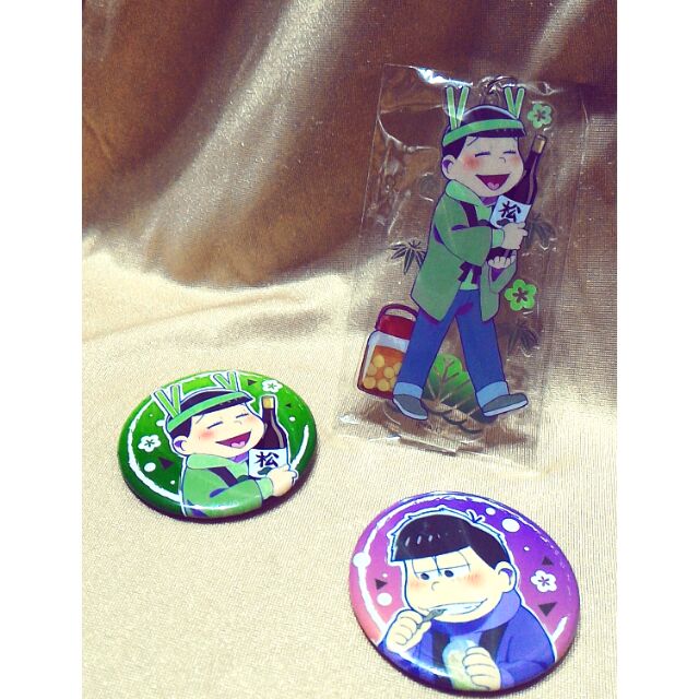 阿松小松先生酔い松agf限定居酒屋松輕松壓克力吊飾別針一松別針 蝦皮購物