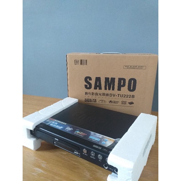 聲寶 SAMPO 數位影音光碟機 DV-TU222B CD VCD DVD MP3......播放器