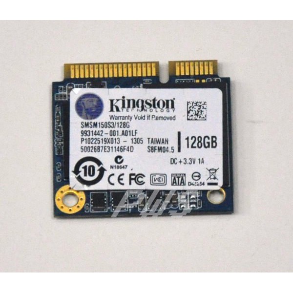 【Kingston mSATA SSD 128G 128G 固態硬碟 128GB 】特殊 半高 Half Slim