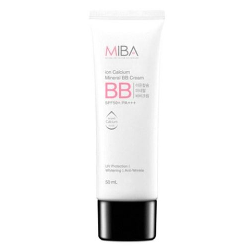 Miba 離子鈣礦物 BB 霜 SPF50 + PA + + + 韓國化妝品 50ml
