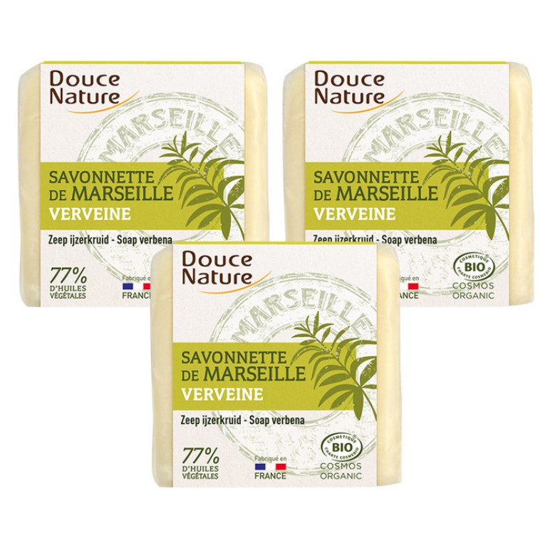 COSTCO 線上代購🌈Douce Nature 馬鞭草馬賽皂100公克 3入