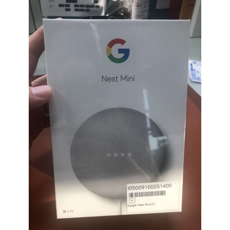 Google Nest Mini 2 智慧音箱 灰色 全新未拆封