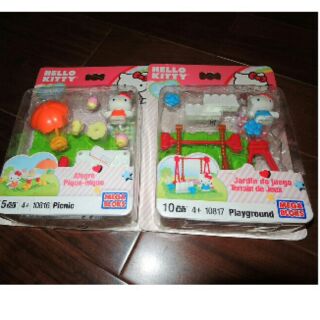 mega bloks hello kitty 小積木2組