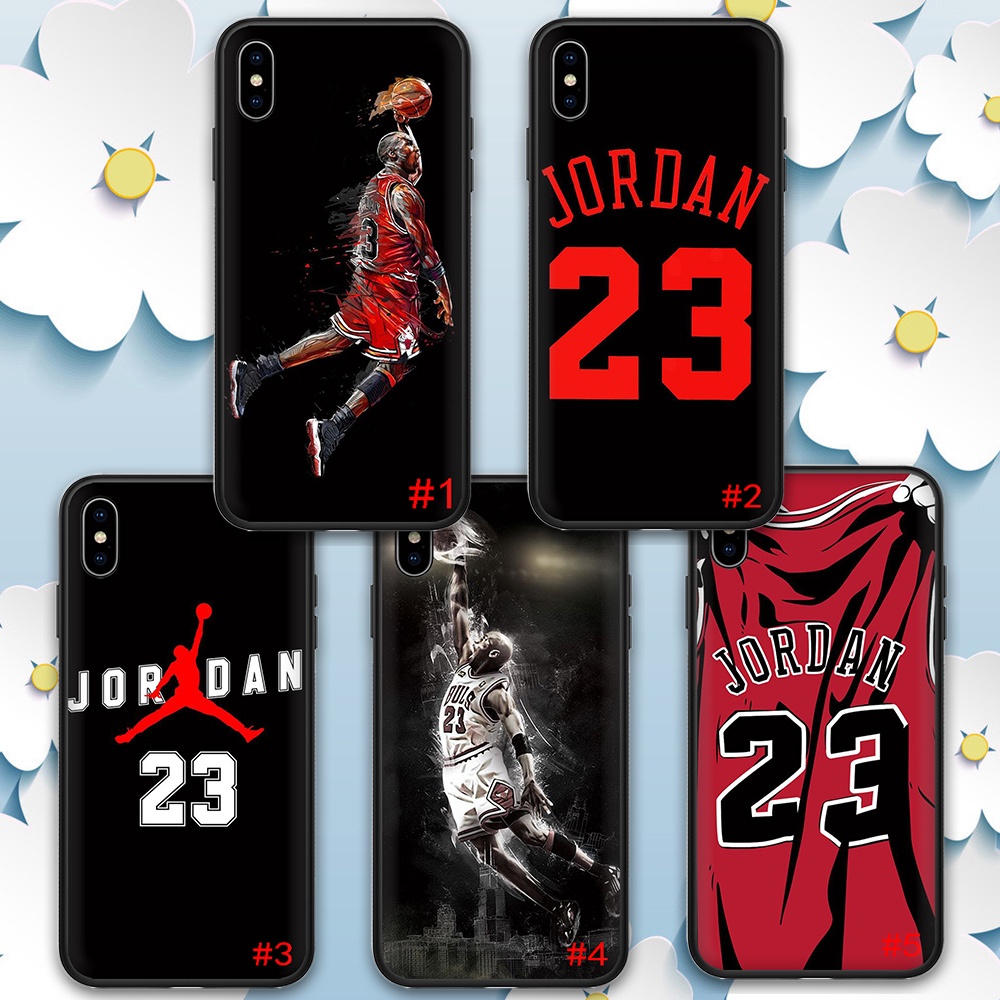Iphone 11 12 13 Pro Max 迷你軟 TPU 手機殼 LL49 Jordan 23 矽膠套