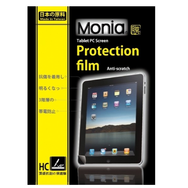 Monia  蘋果平板iPad Air 亮面抗刮-PET保護貼 保護膜 高透光 亮面 耐磨 保護貼(非玻璃貼)