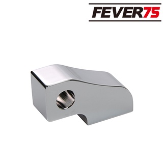 Fever75 哈雷支架大燈固定座改裝通用組合包加長版 亮銀款