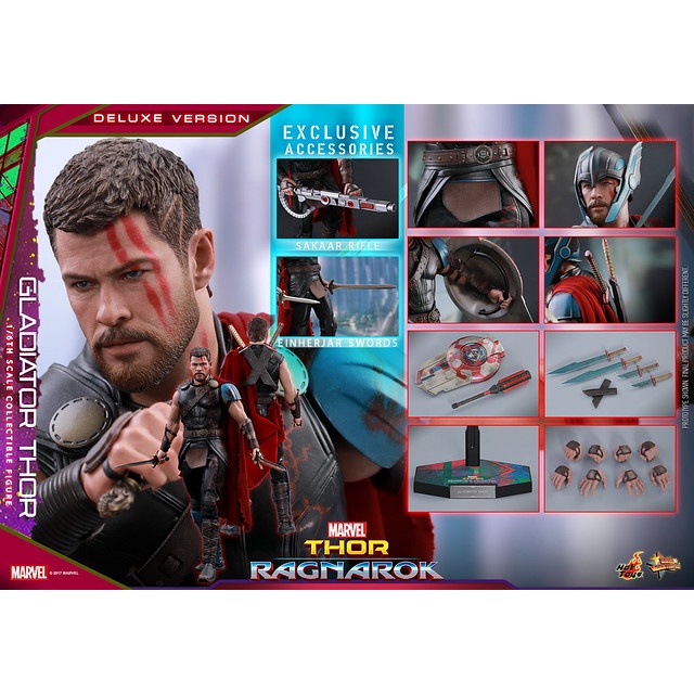 野獸國 Hot Toys MMS445 雷神 索爾 諸神黃昏 角鬥士豪華版 非 MMS474 MMS557 MMS472