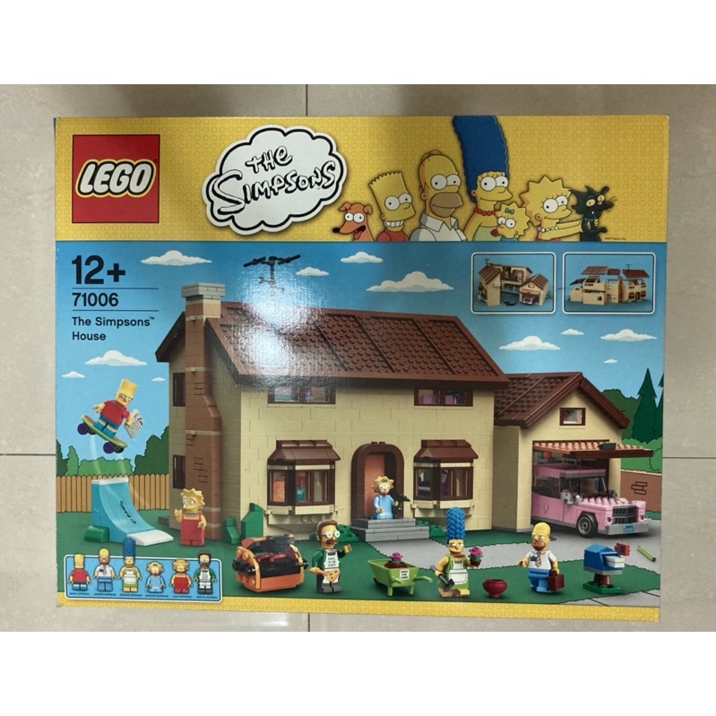 LEGO 71006 辛普森家族(真骨雕,千年鷹,小丑,蝙蝠車,集會廣場,鐵達尼號,蝙蝠俠,街景,海盜船,抓鬼特攻隊