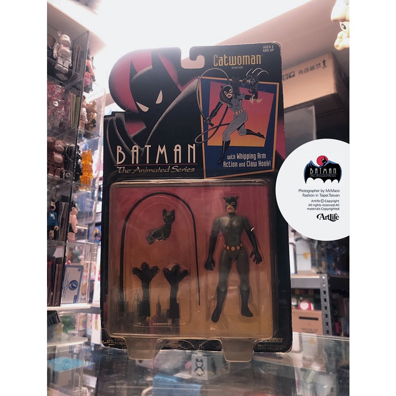 Artlife ㊁ KENNER 1993 DC Animated BATMAN CATWOMAN 蝙蝠俠 貓女