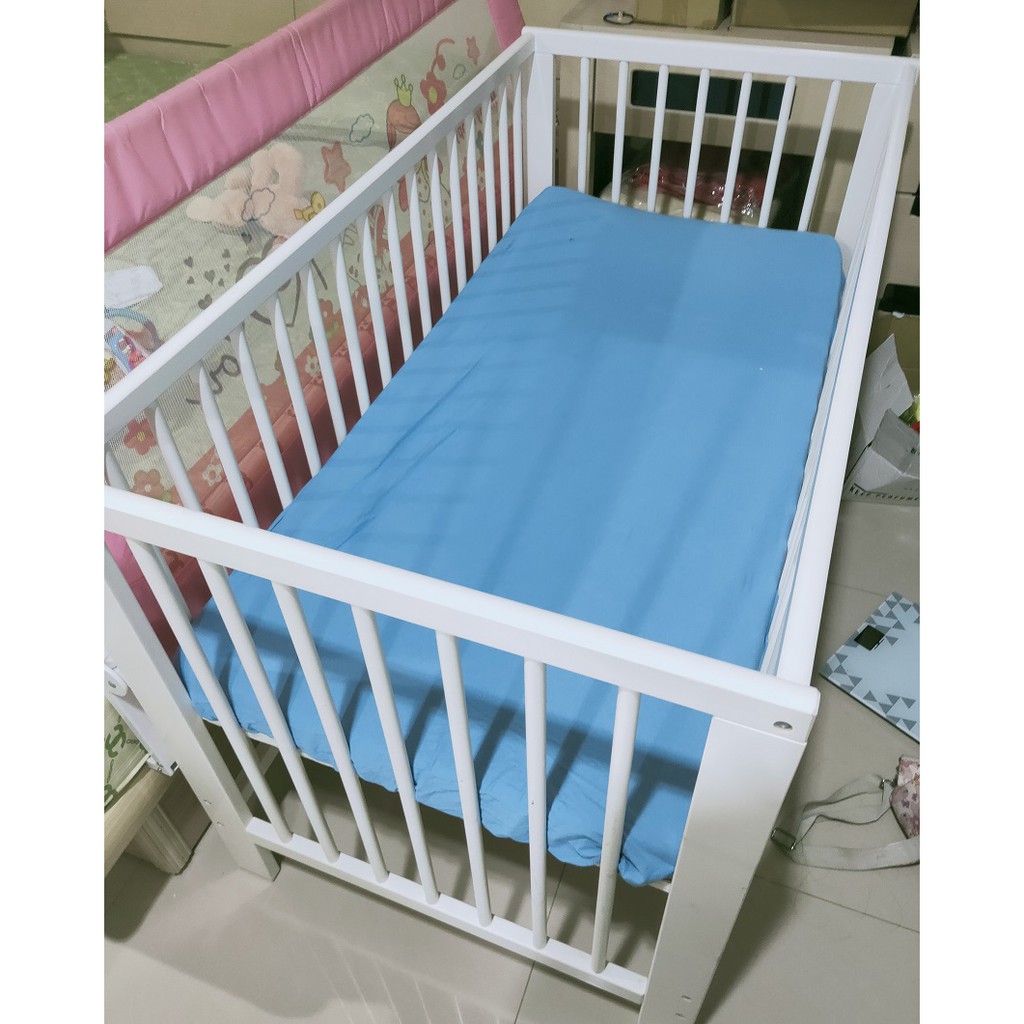 SUNDVIK兒童床（二手含床墊與床套組）（IKEA)（待面交）