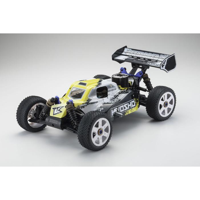 上手遙控模型 Kyosho Inferno Neo 2.0 鬼王 1/8 引擎越野車 黃色全套組(33003T4)